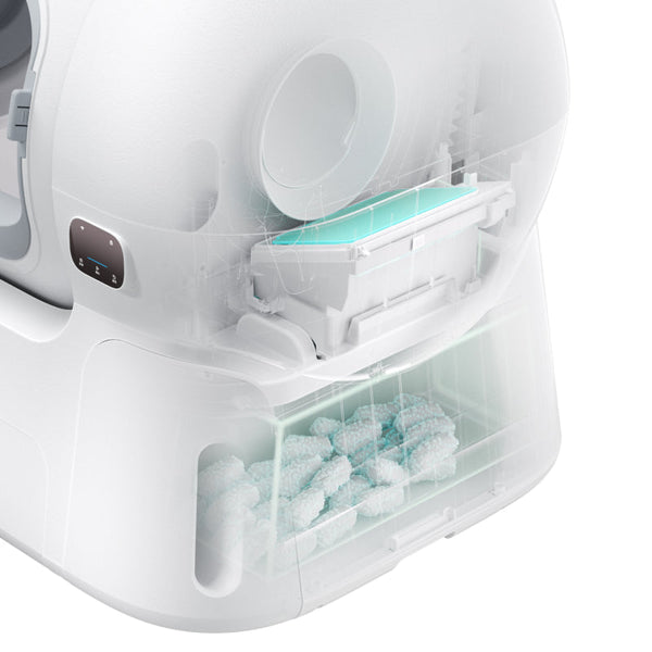 12Lの大容量ダストボックス